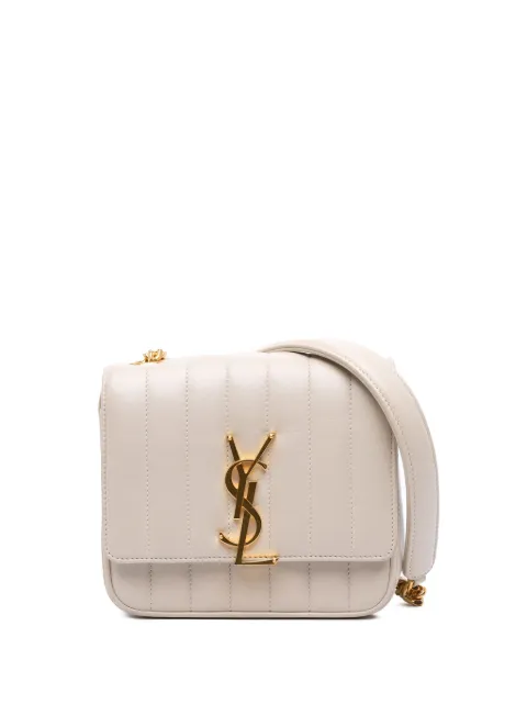 Saint Laurent Pre-Owned 2018 Small Lambskin Monogram Vicky Chain Bag crossbody bag