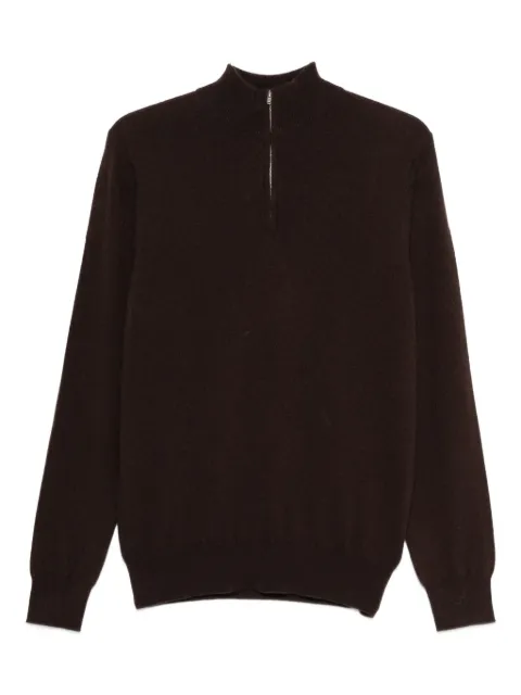 Soft Goat half-zip sweater