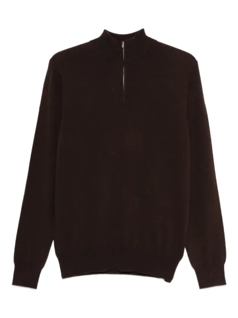 Soft Goat half-zip sweater