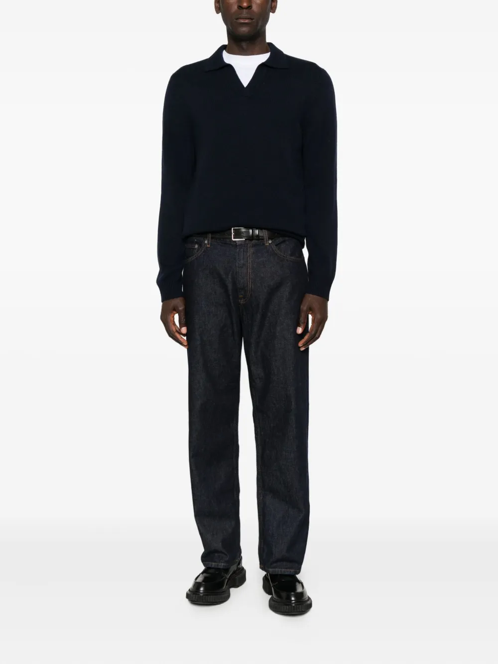 Soft Goat Kasjmier polotrui - Blauw