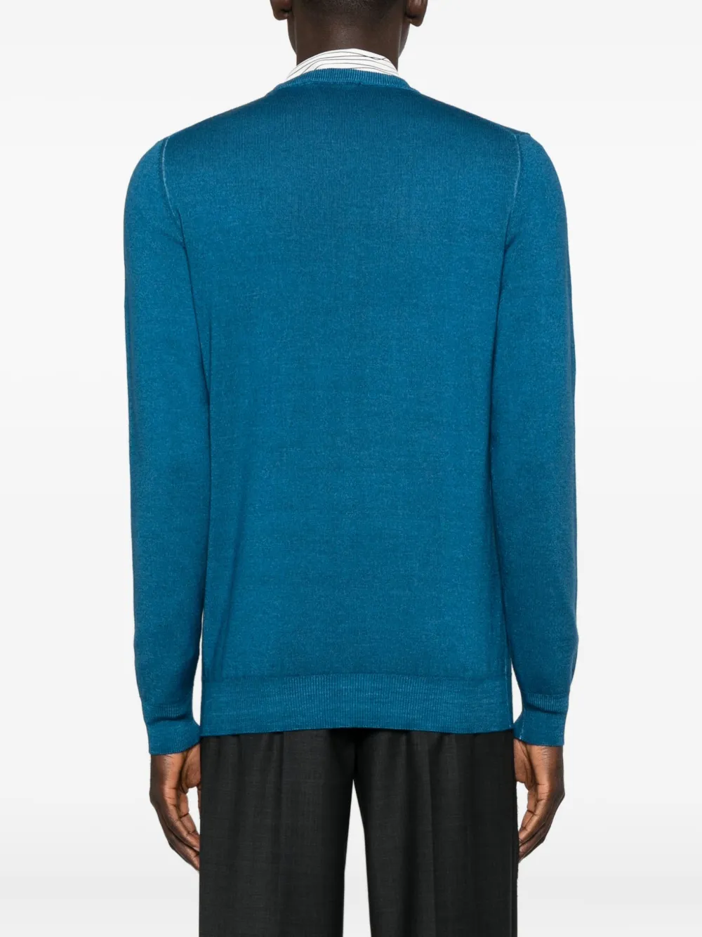 Jeordie's Crew-neck Sweater In Blue