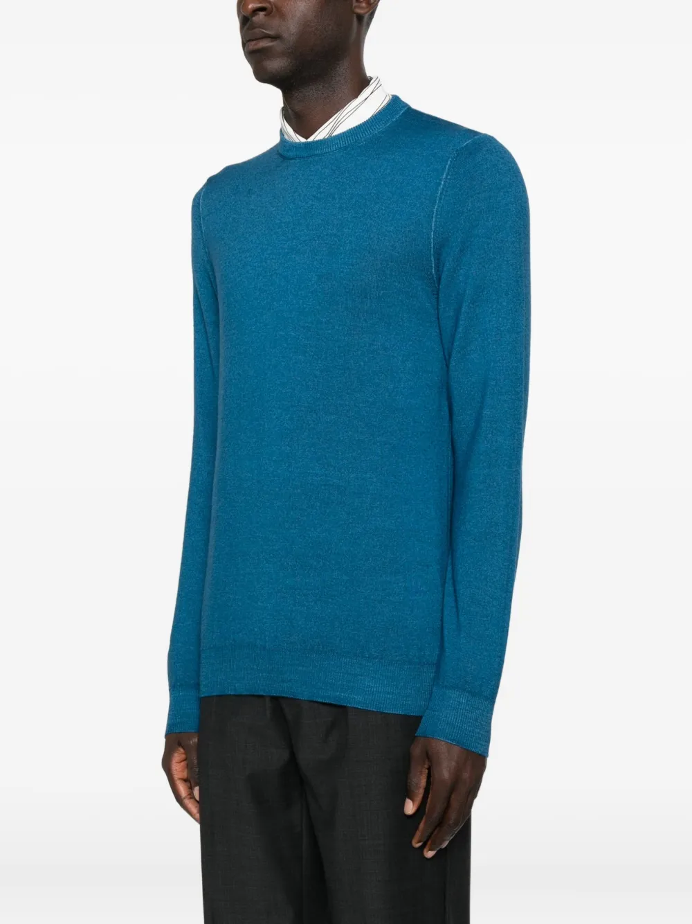 Jeordie's Crew-neck Sweater In Blue
