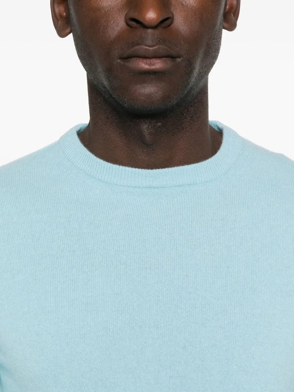 Jeordie's Crew Neck Sweater In Blue
