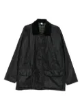 Sunflower corduroy-collar pocket jacket - Black