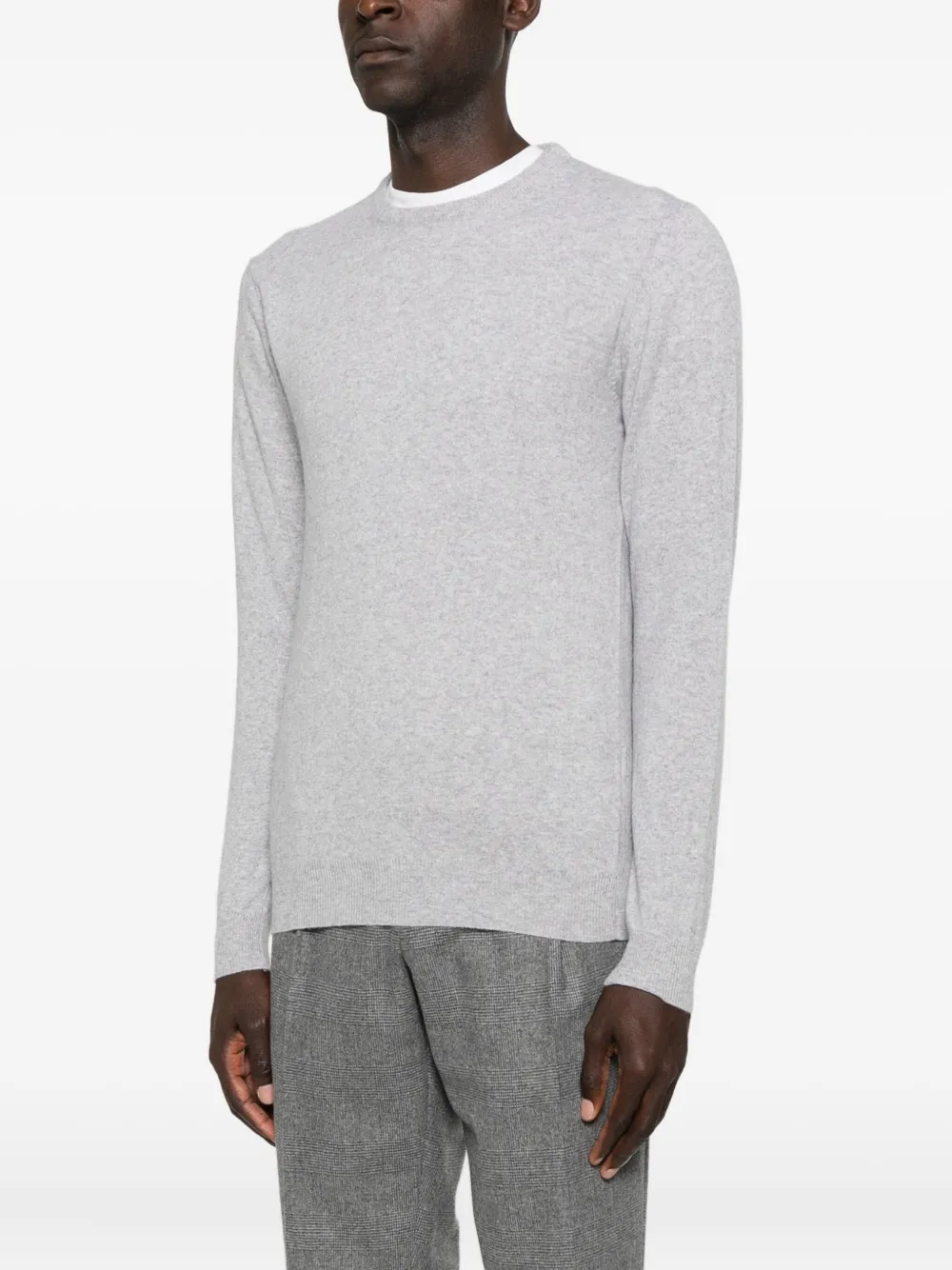 Jeordie's Crew-neck Sweater In Gray