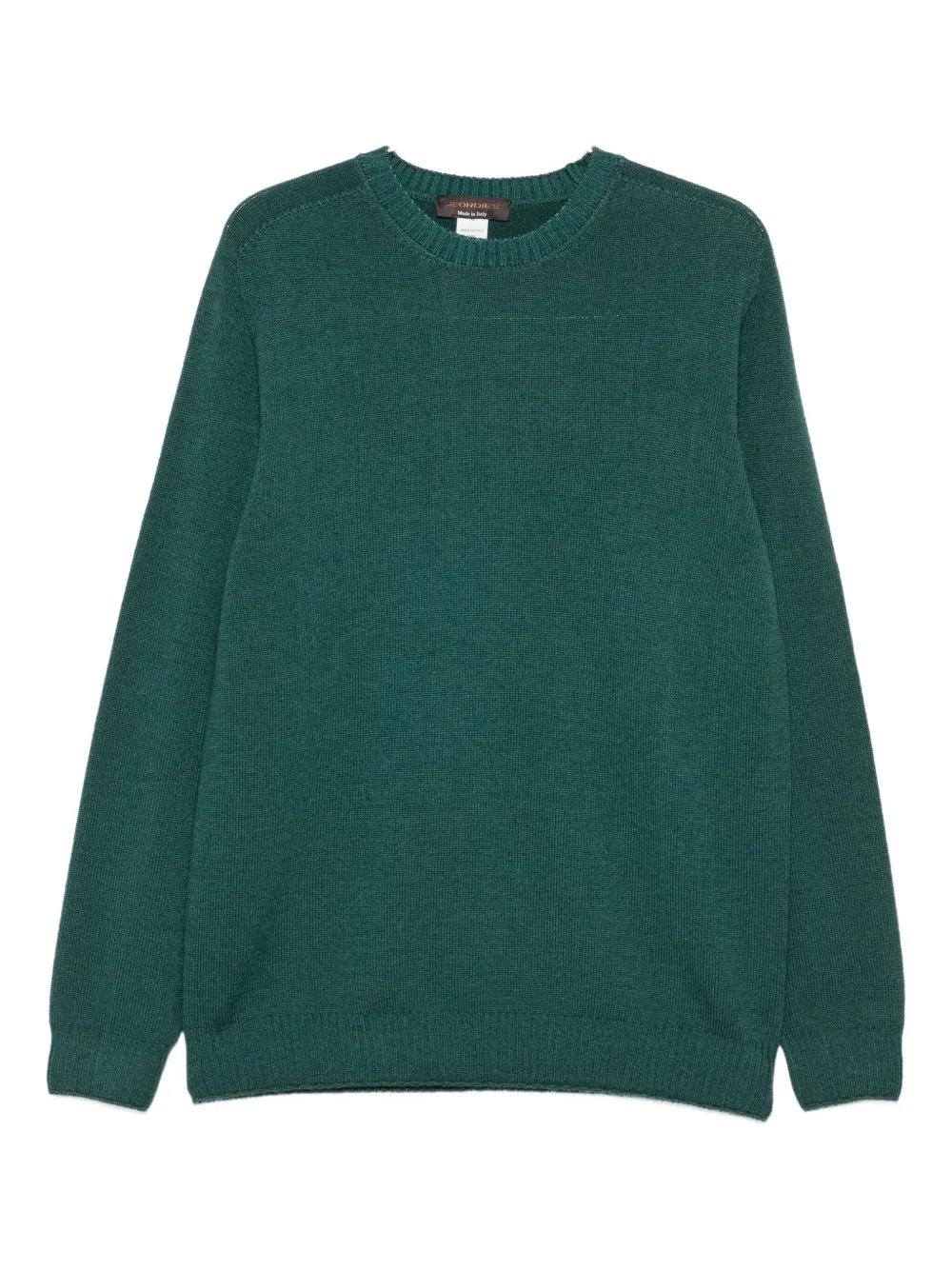 Jeordie's Crew-neck Sweater In Green