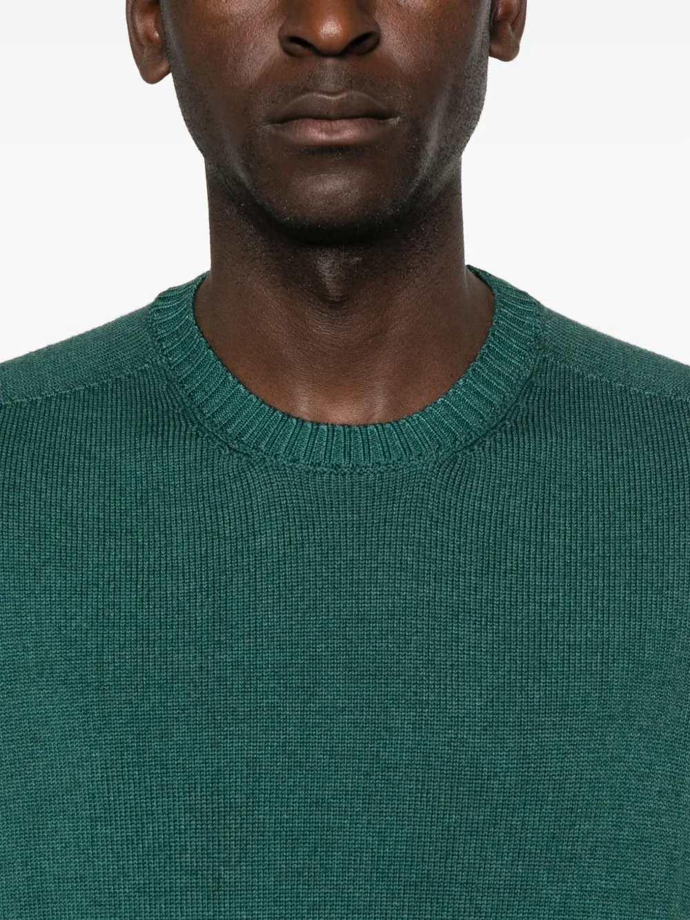 Jeordie's Crew-neck Sweater In Green