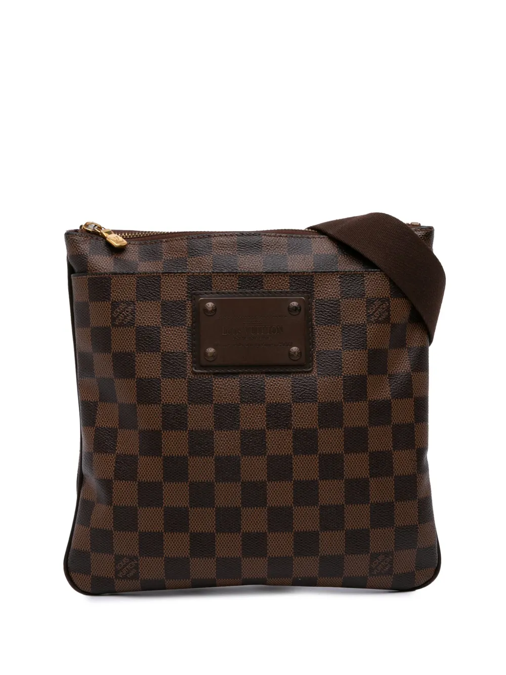 Louis Vuitton Pre-Owned 2013 Damier Ebene Brooklyn Pochette crossbody bag | Brown | Image 1