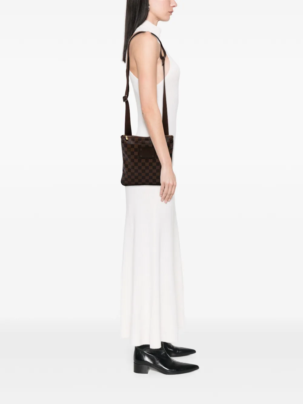 Louis Vuitton Pre-Owned 2013 Damier Ebene Brooklyn Pochette crossbody bag | Pre-Owned | Image 2