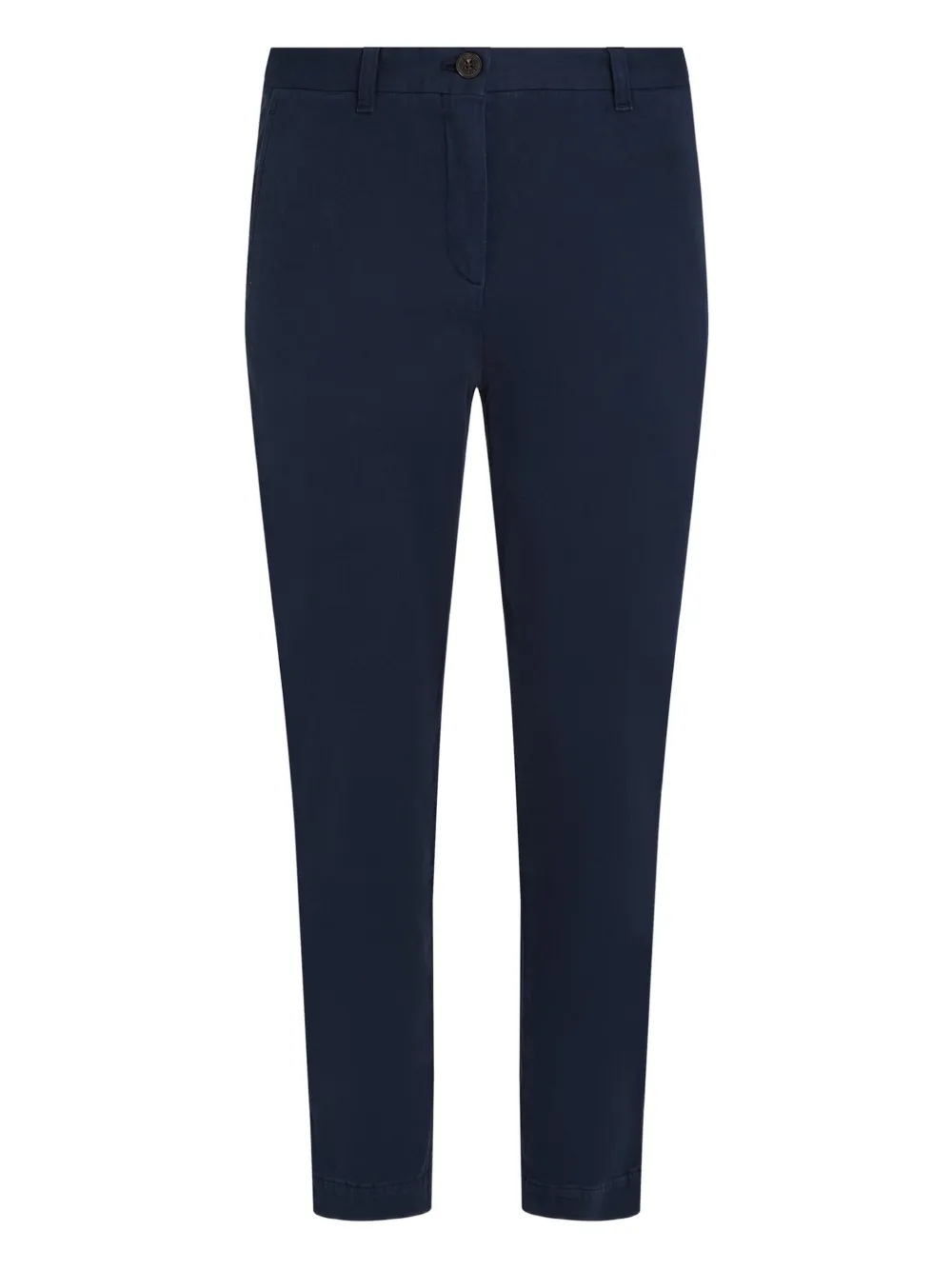 Tommy Hilfiger Straight broek van katoenblend - Blauw