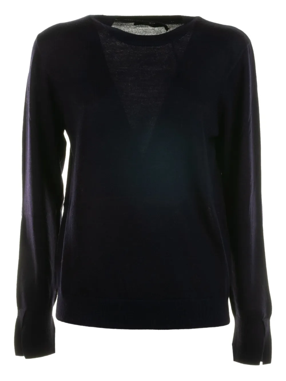 Seventy crew-neck long-sleeve sweater | Blue | Image 1