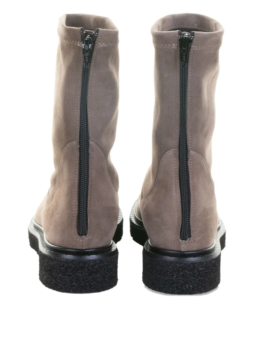 GUGLIELMO ROTTA Krisalyn suède enkellaarzen Beige