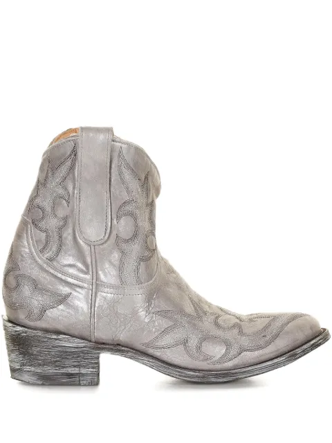 Mexicana 40mm metallic-effect leather cowboy boots