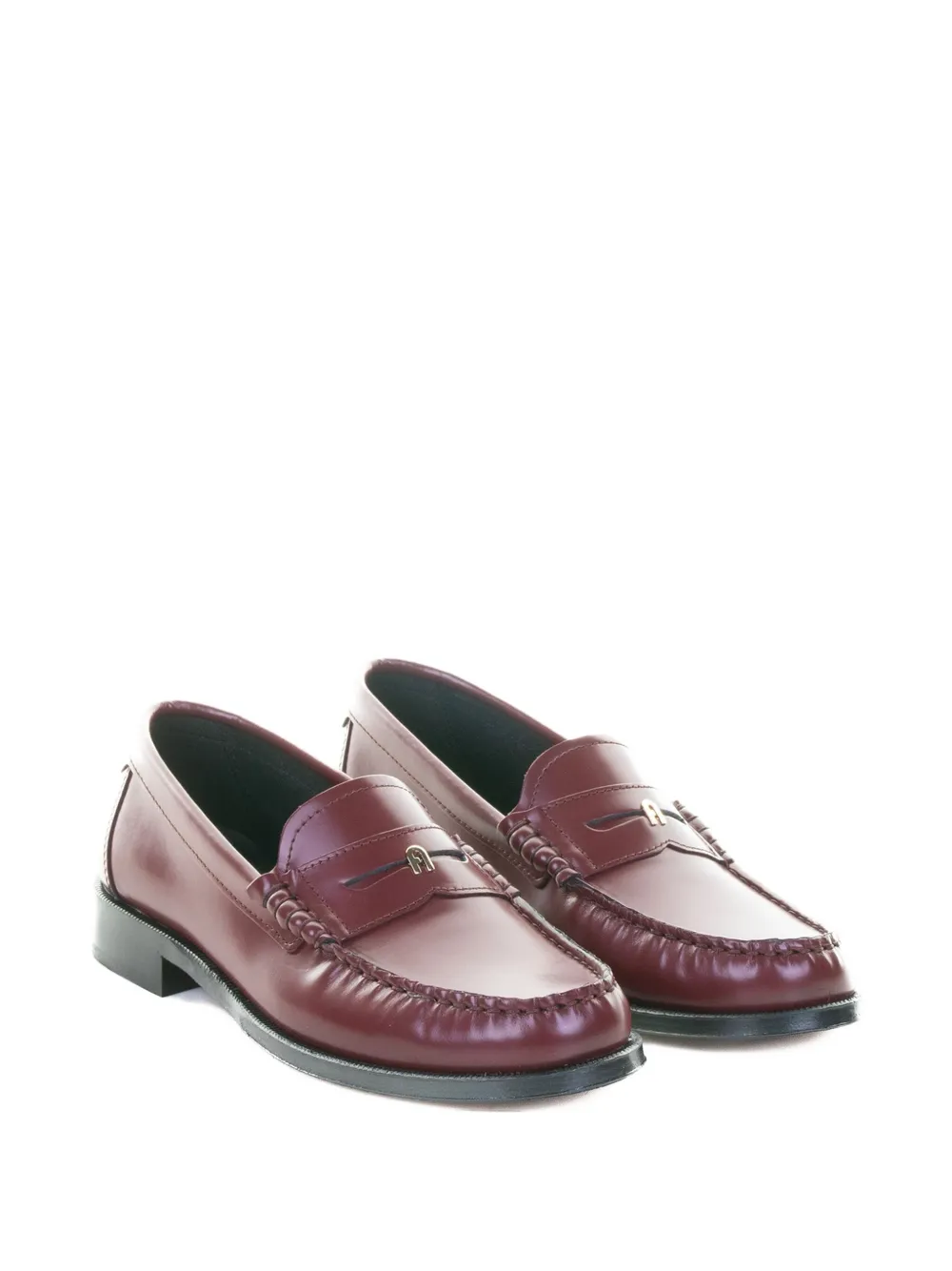 Furla Leren loafers - Rood