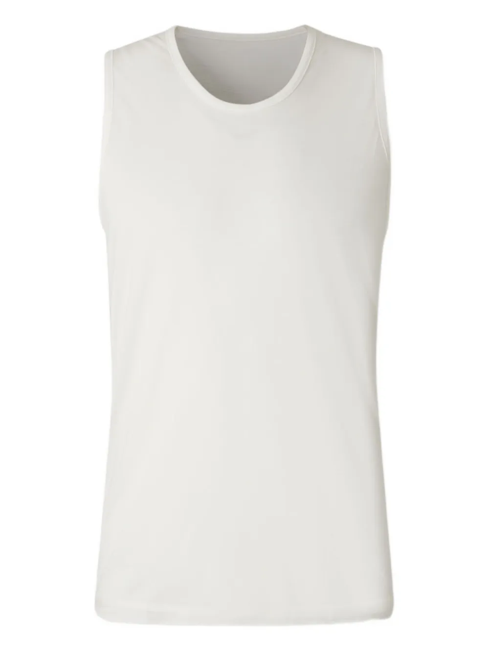 Carrer Doria double-layer organic cotton T-shirt | White | Image 1