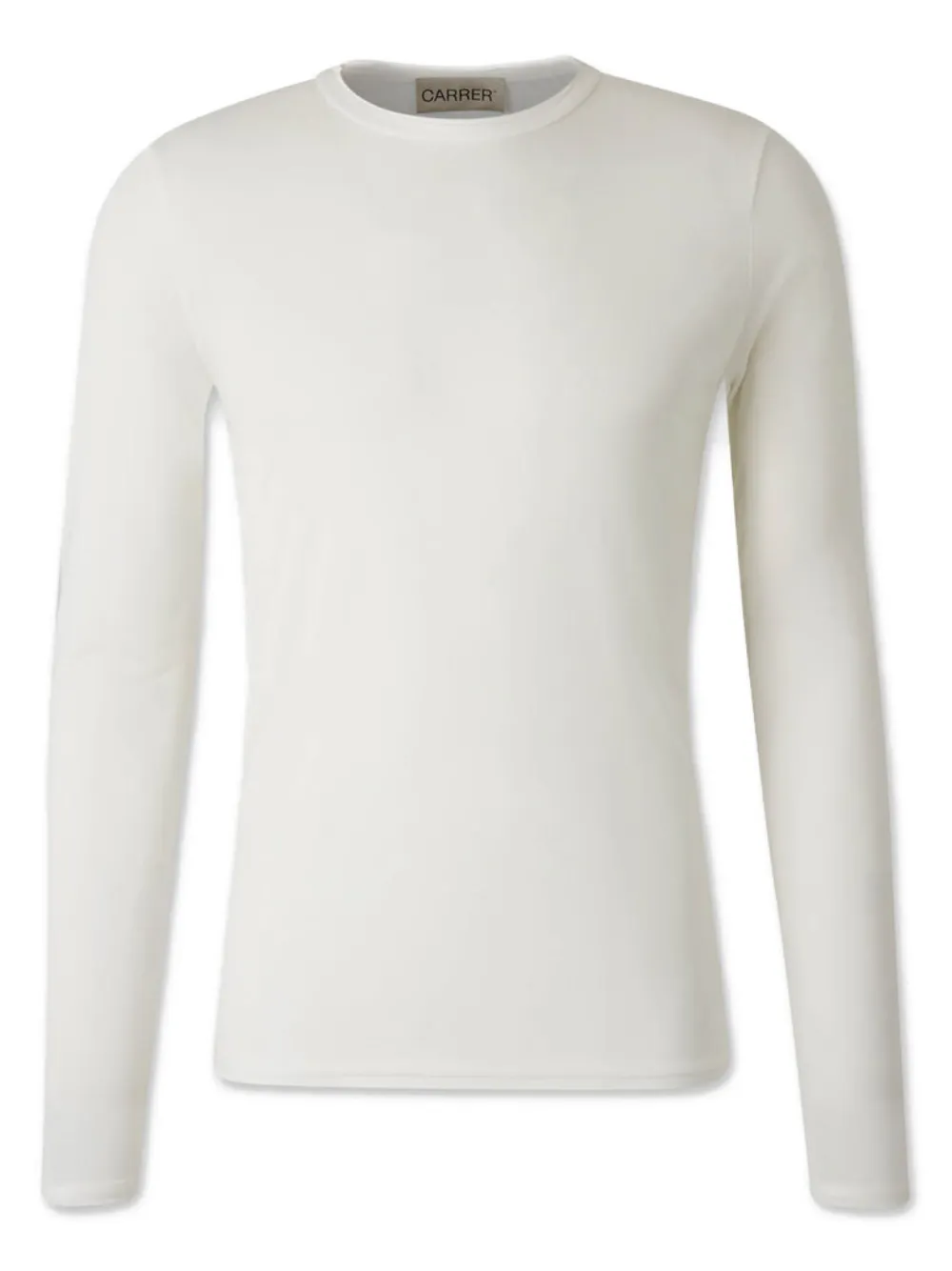 Carrer Doria gelaagd T-shirt van biologisch katoen - Wit