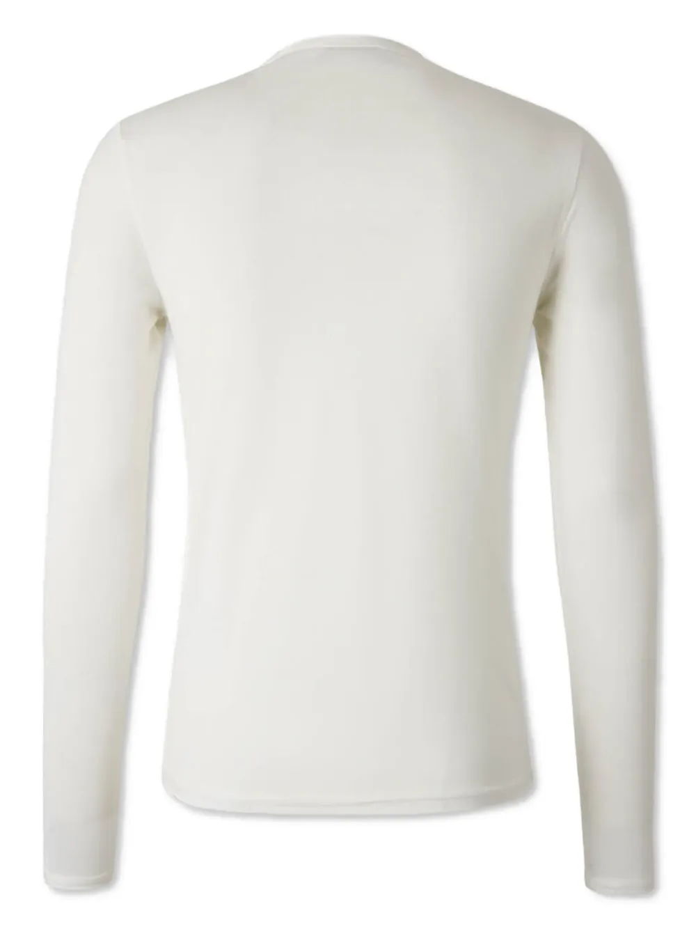 Carrer Doria gelaagd T-shirt van biologisch katoen Wit