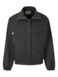 Carrera concealed-zip pocketed jacket - Grey