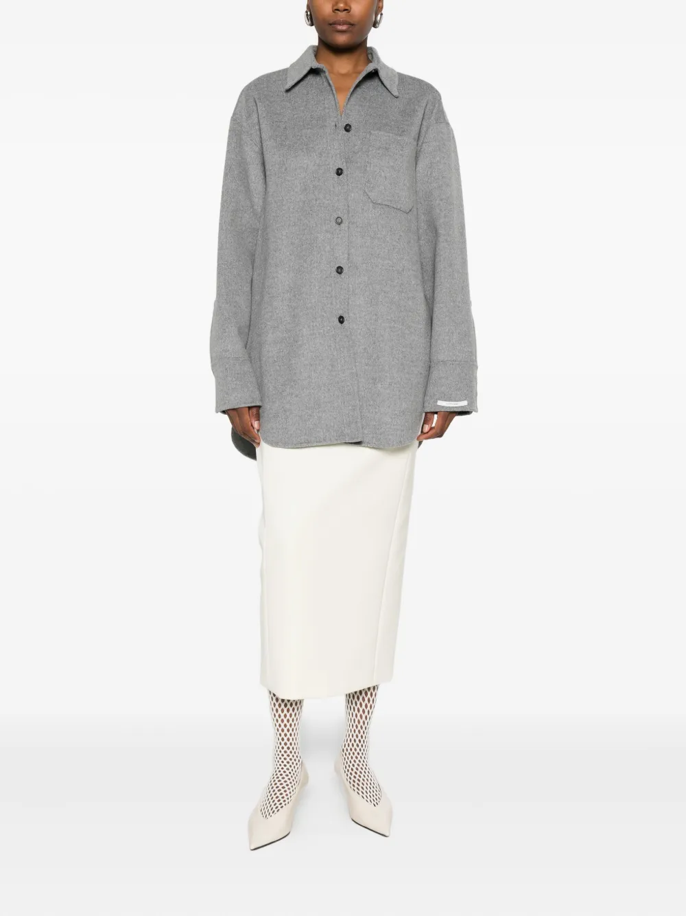 Sportmax wool shirt jacket | Oversized Jackets | Image 2