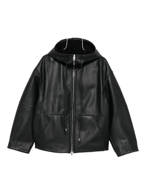 Sportmax hooded zip-up jacket