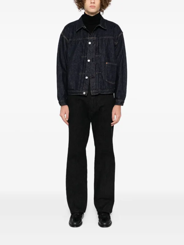 Kaptain Sunshine Skate Shoecut Jeans | Black | FARFETCH
