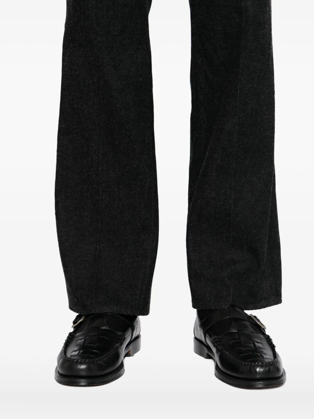 Kaptain Sunshine Skate Shoecut jeans Zwart