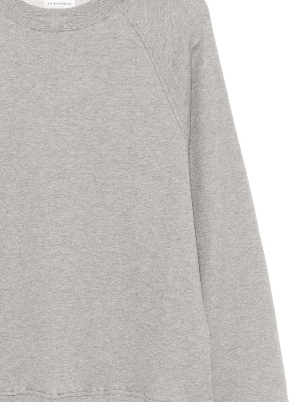 Kaptain Sunshine Cotton Sweatshirt In Gray