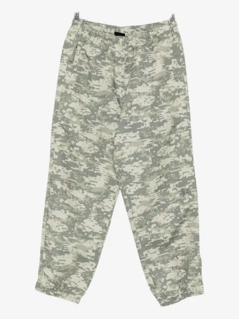 Stüssy elasticated-waistband camouflage pants
