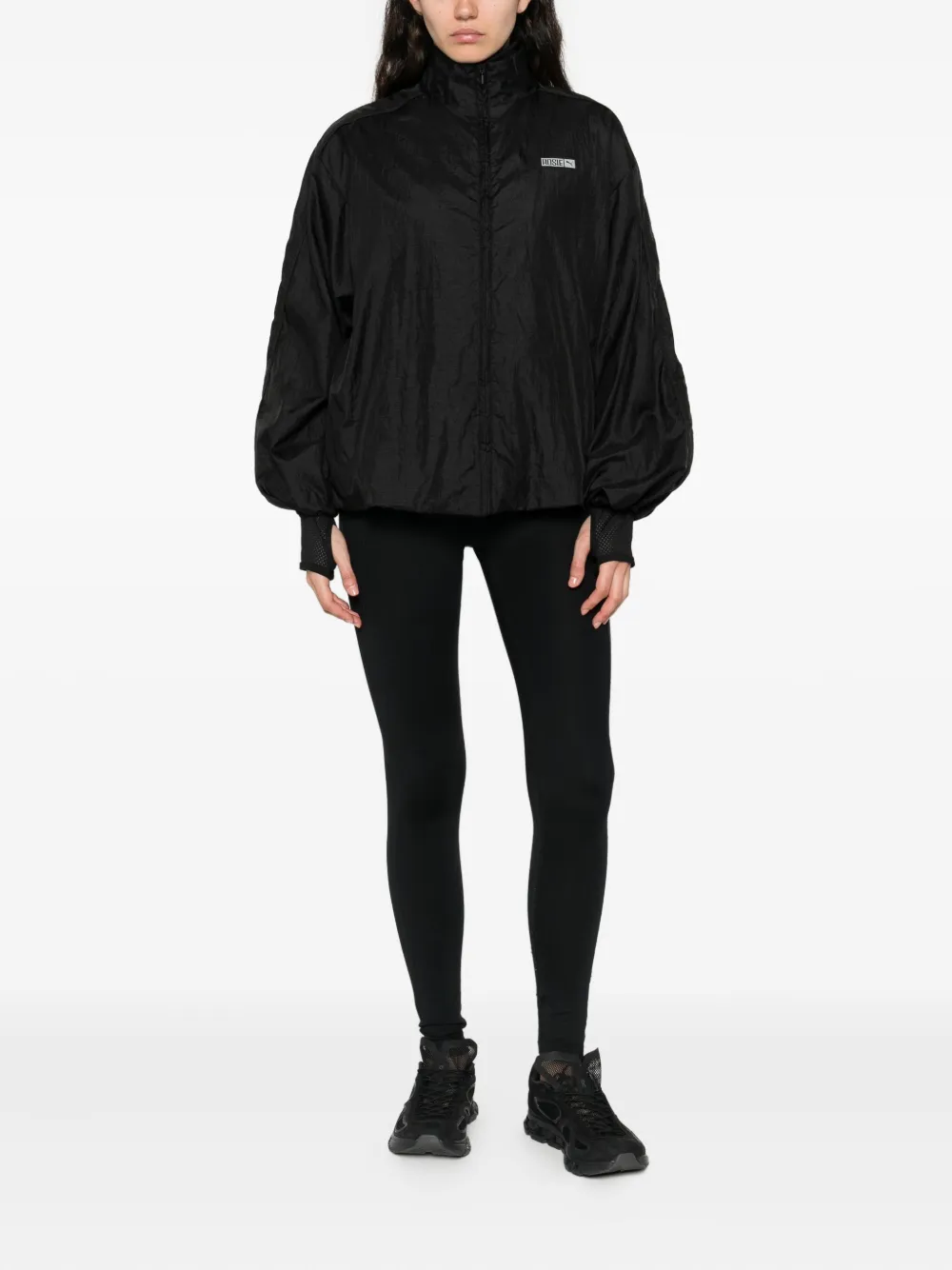 PUMA x Rosé T7 jack met logoprint - Zwart