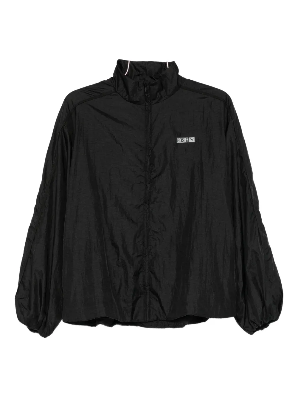 Puma X Rosé T7 Logo-print Jacket In Black