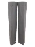 Jean Paul Gaultier Floating Legs tailored leg warmers - Grey
