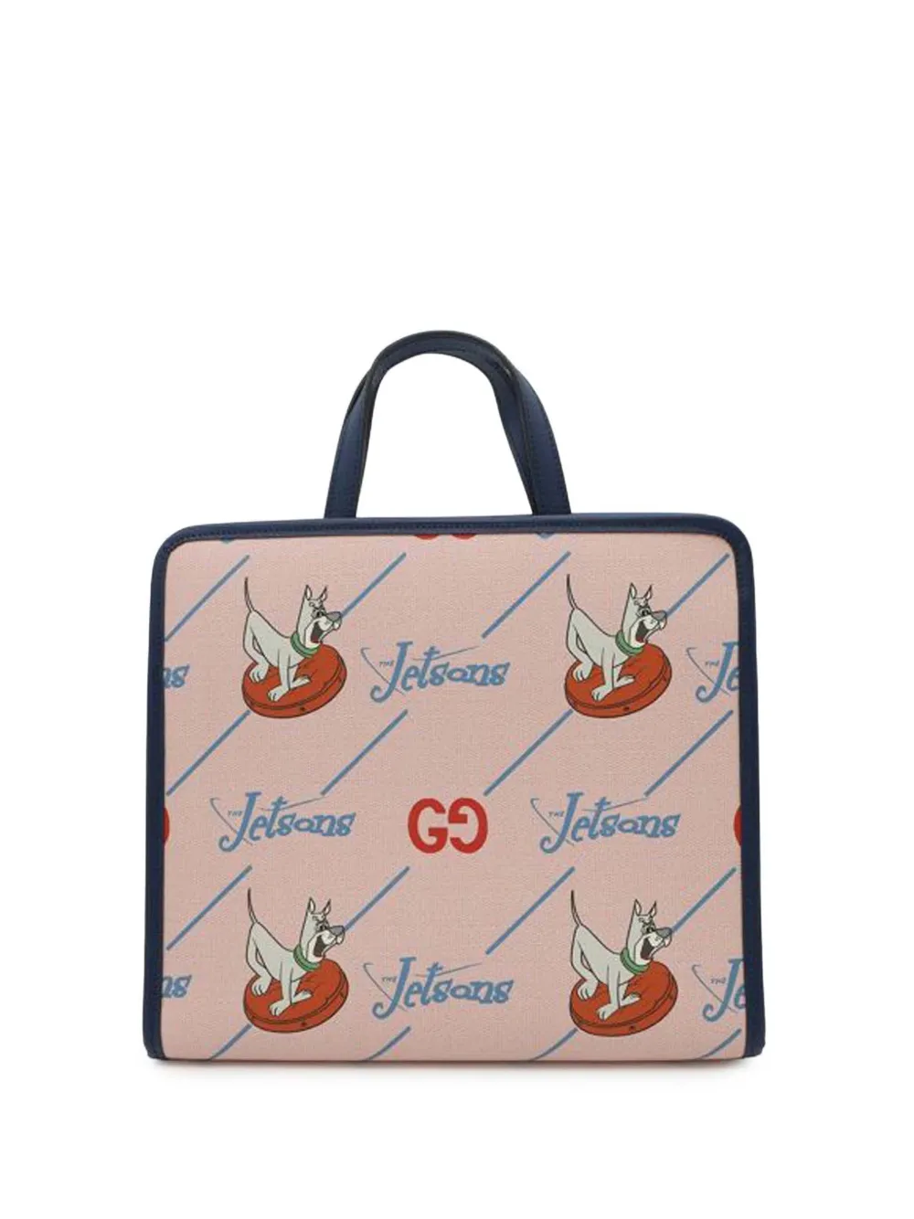 Gucci Pre-Owned 2016-2025 宇宙家族ジェットソン キッズ コーテッドキャンバス アストロ ハンドバッグ - ピンク Gucci Pre-Owned 2016-2025 宇宙家族ジェットソン キッズ コーテッドキャンバス アストロ ハンドバッグ - ピンク