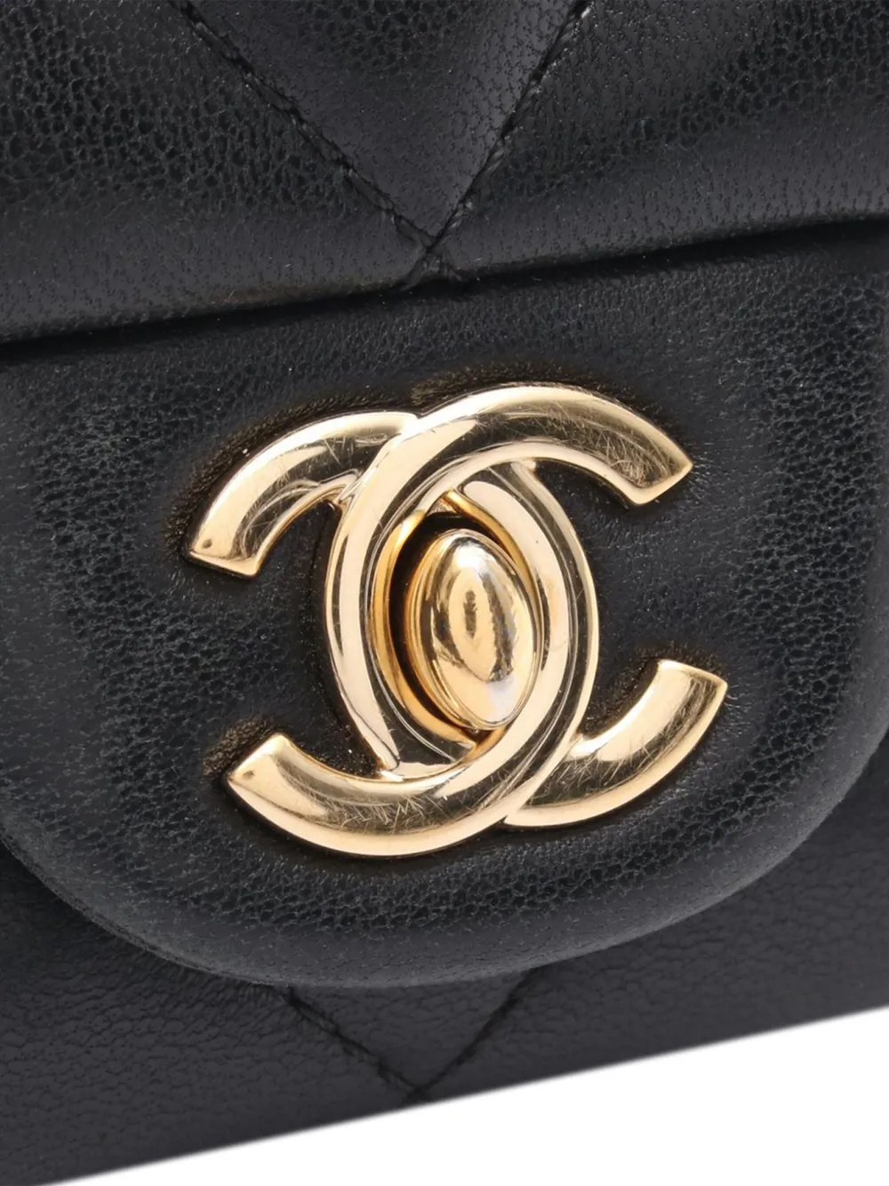 CHANEL Pre-Owned 2019 Small Quilted Lambskin My Precious Pearls Chain Flap crossbody bag | Pre-Owned | Image 2