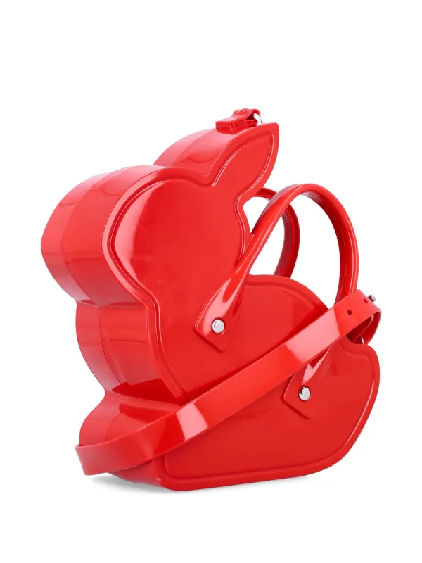 Comme Des Garçons x Melissa bunny-shaped Mini Bag | Red