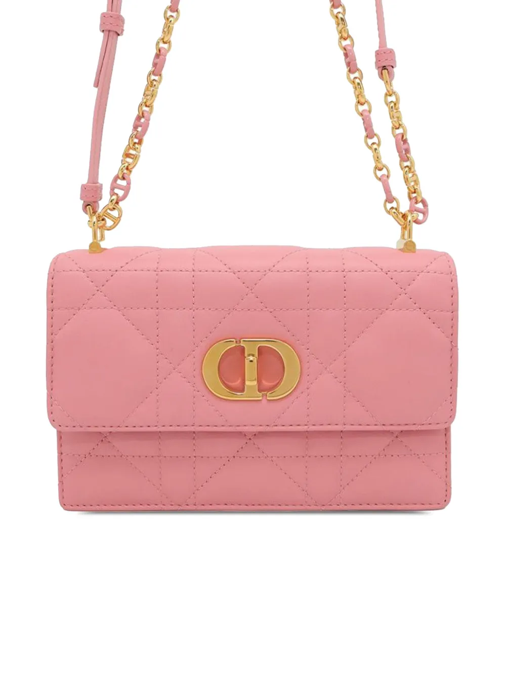 Christian Dior Pre-Owned 2021-2025 Mini Lambskin Macrocannage Miss Christian Dior Pre-Owned 2021-2025 Mini Lambskin Macrocannage Miss
