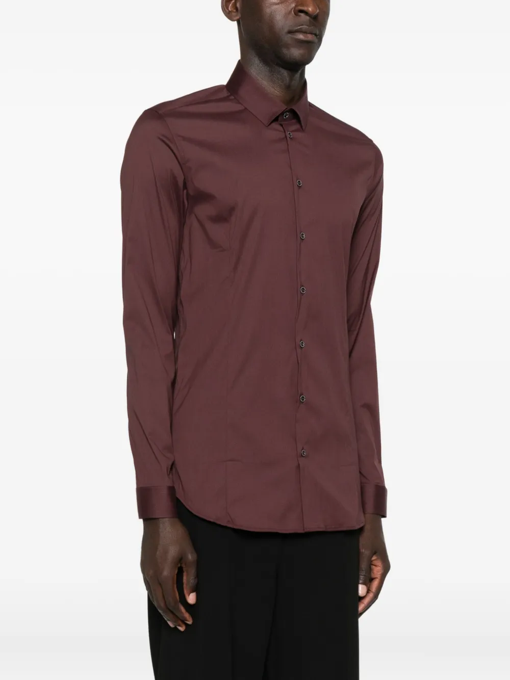 Patrizia Pepe Poplin Slim-fit Shirt In Multi