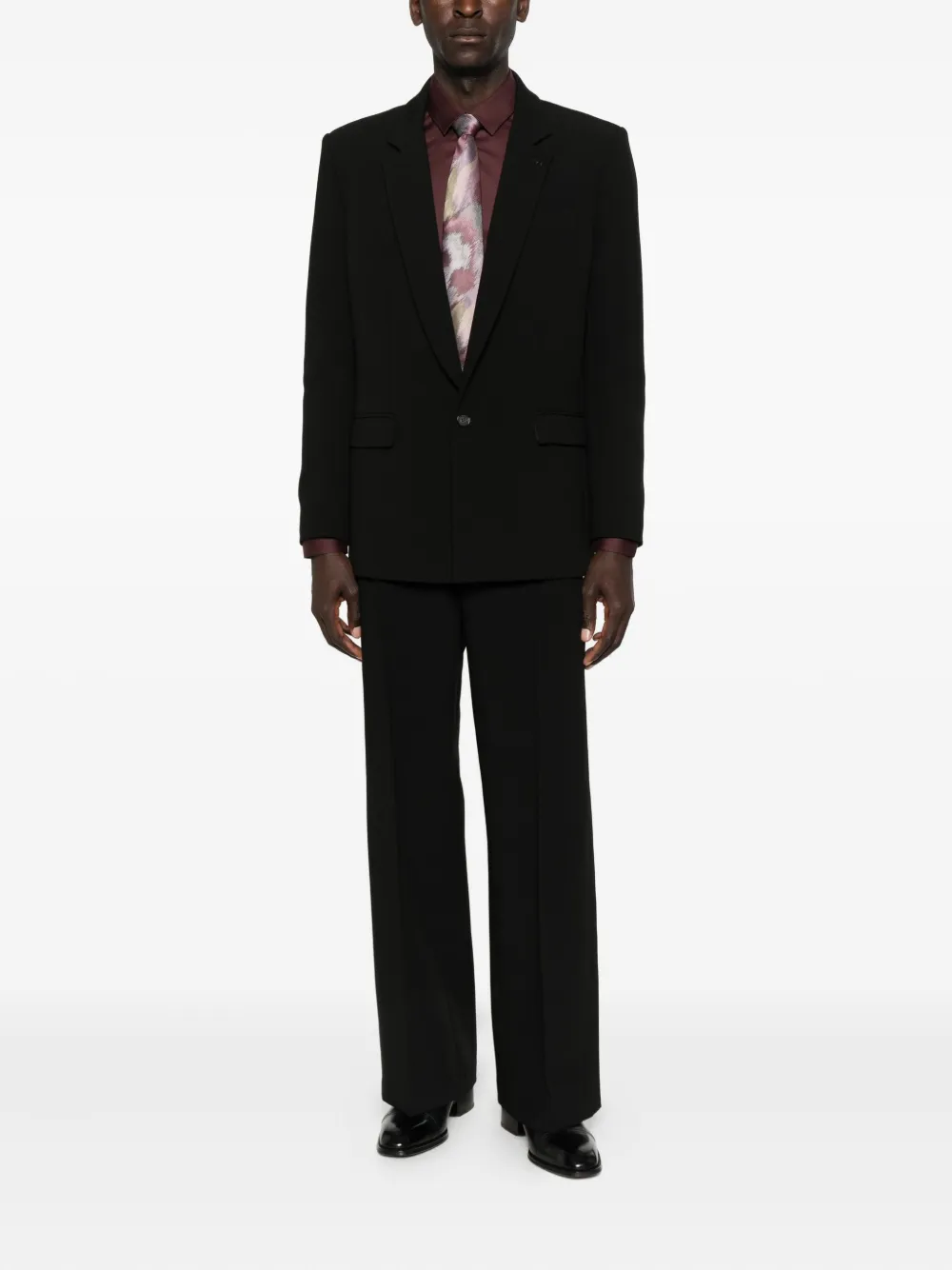 Patrizia Pepe Popeline slim-fit overhemd - Rood