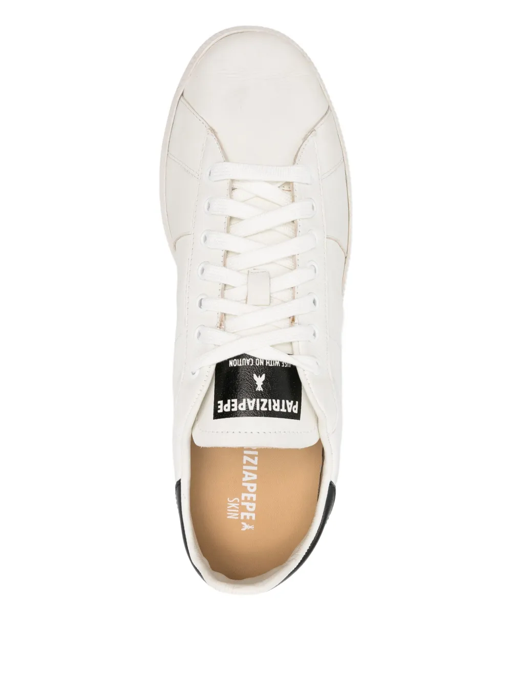 Patrizia Pepe 93 leren sneakers Wit