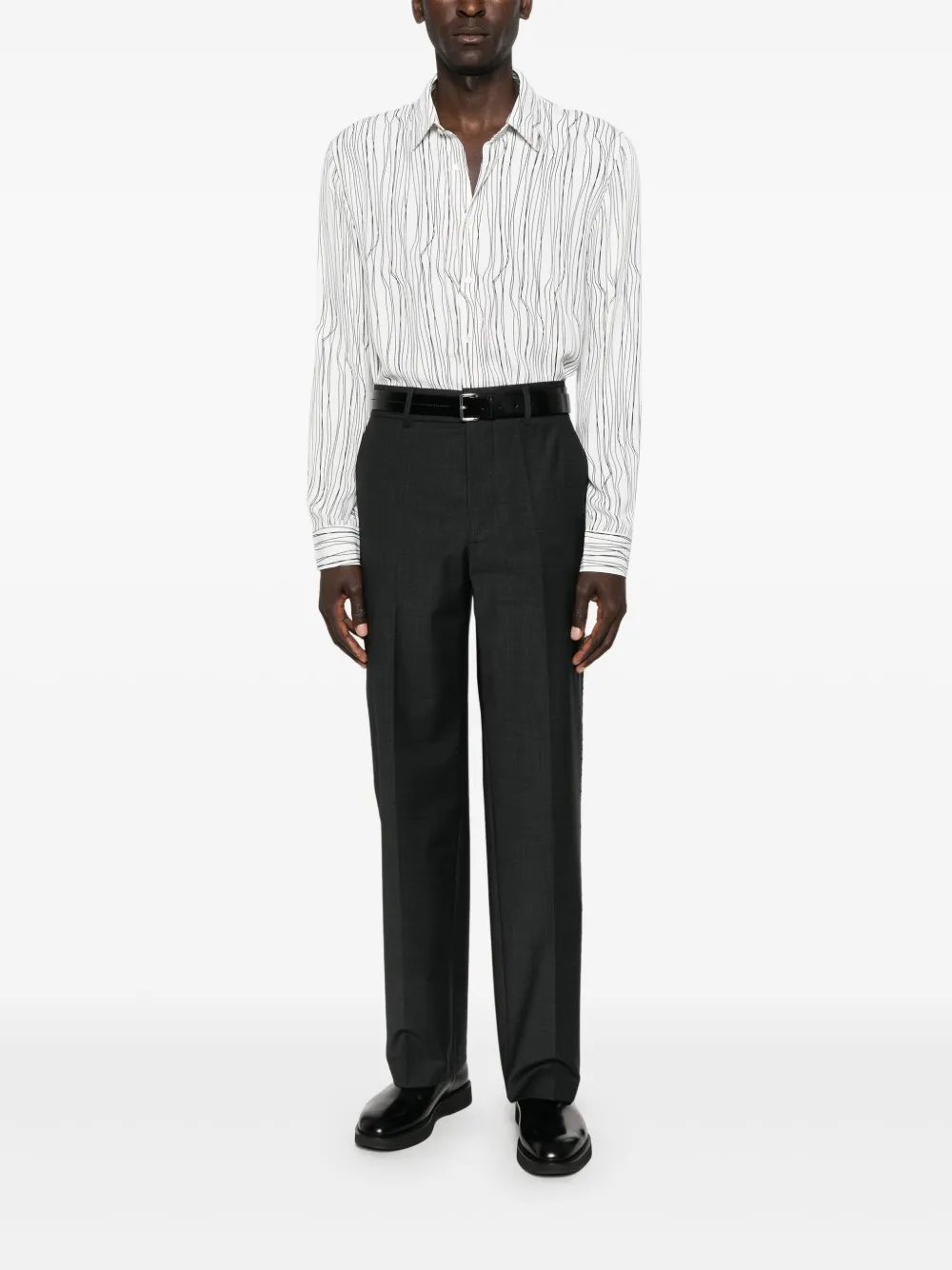 Patrizia Pepe Straight broek - Grijs