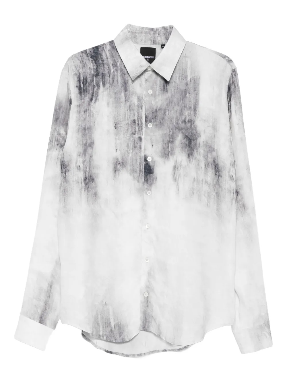 Patrizia Pepe graphic-print shirt | Grey | Image 1