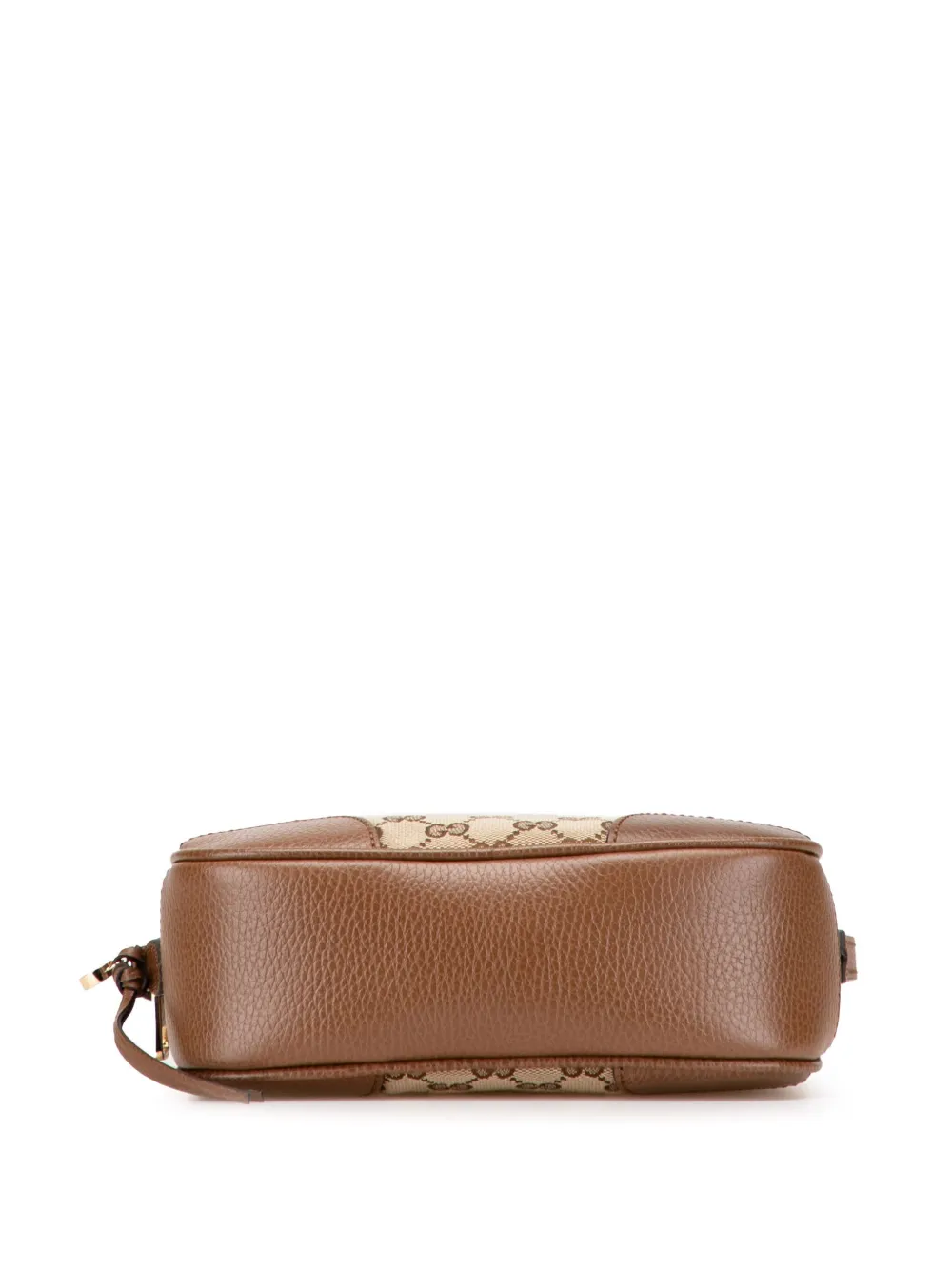 Pre-owned Gucci 2000-2015 Gg Canvas Bree Crossbody Bag In Brown