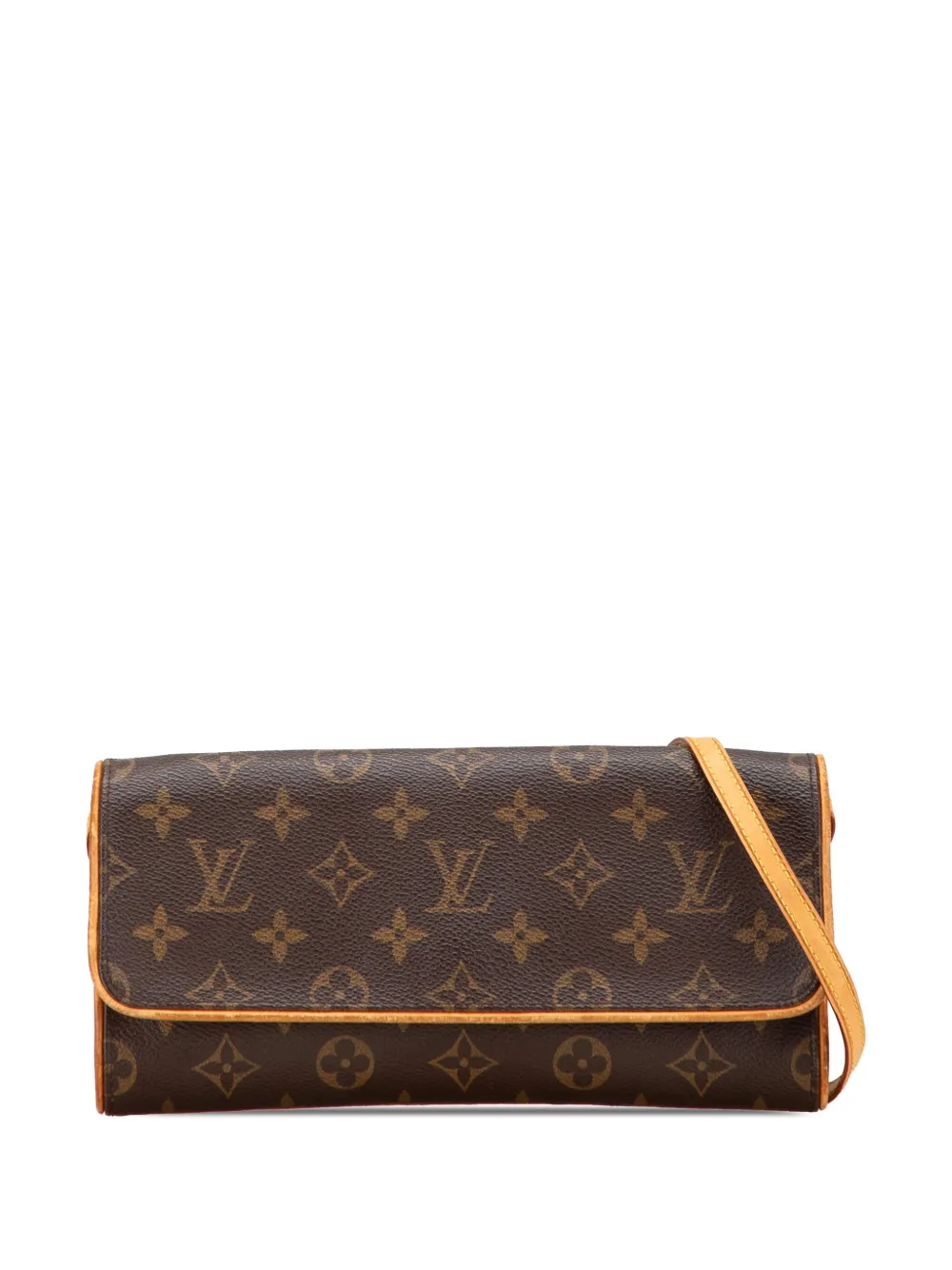 Louis Vuitton Pre-Owned 1999 Monogram Pochette Twin GM crossbody bag | Brown | Image 1