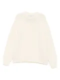 Off-White textured knit sweater - Neutrals