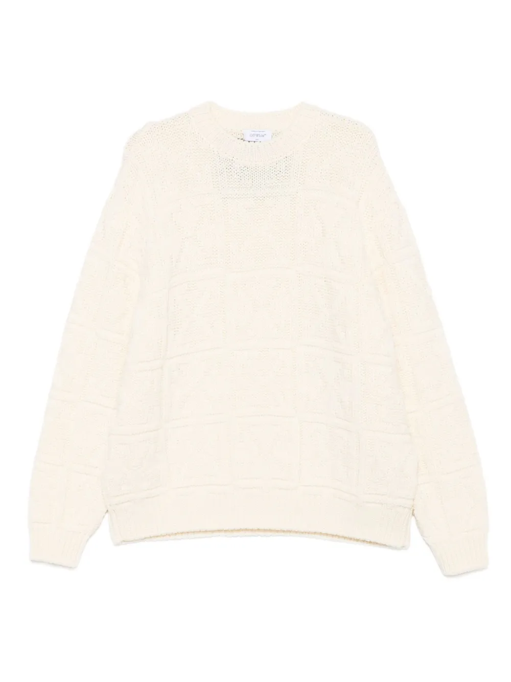 Off-White suéter tejido texturizado | neutro | Image 1