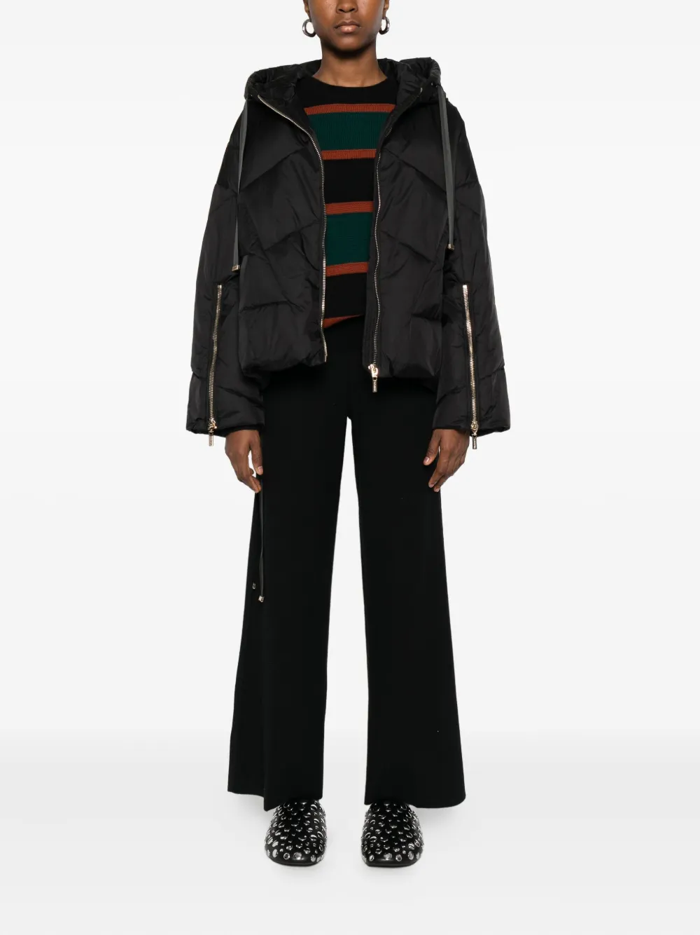 TWINSET quilted hooded jacket | Down Jackets | Image 2
