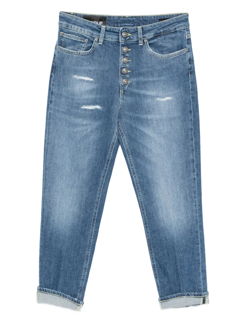 DONDUP buttoned distressed denim | Blue | Image 1