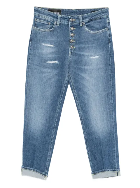 DONDUP buttoned distressed denim