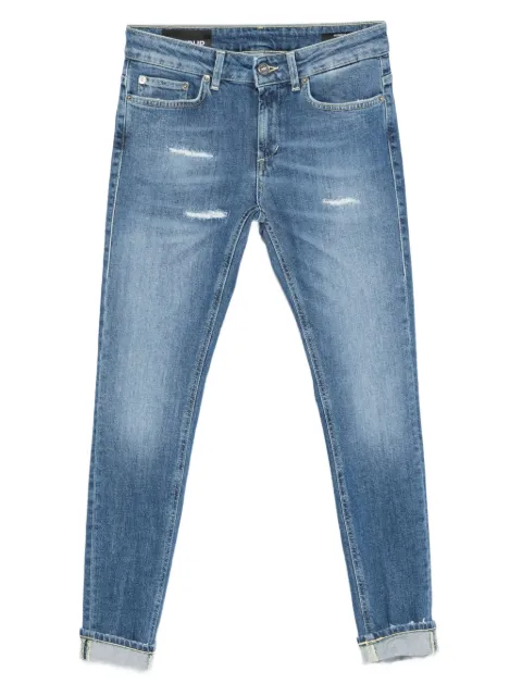 DONDUP distressed cropped jeans