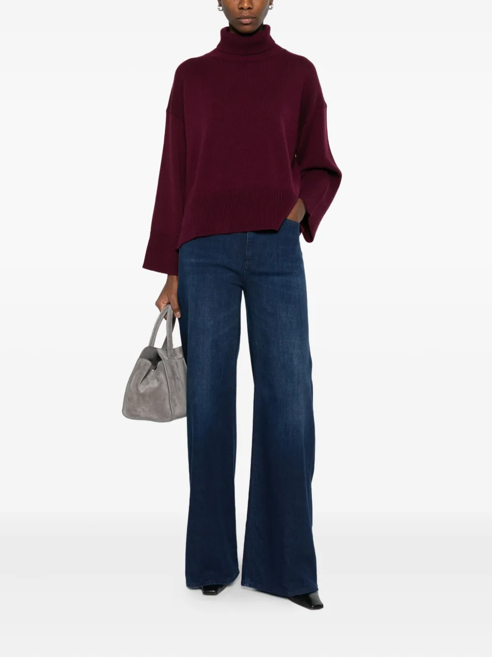 DONDUP five-pocket cotton jeans - Blauw