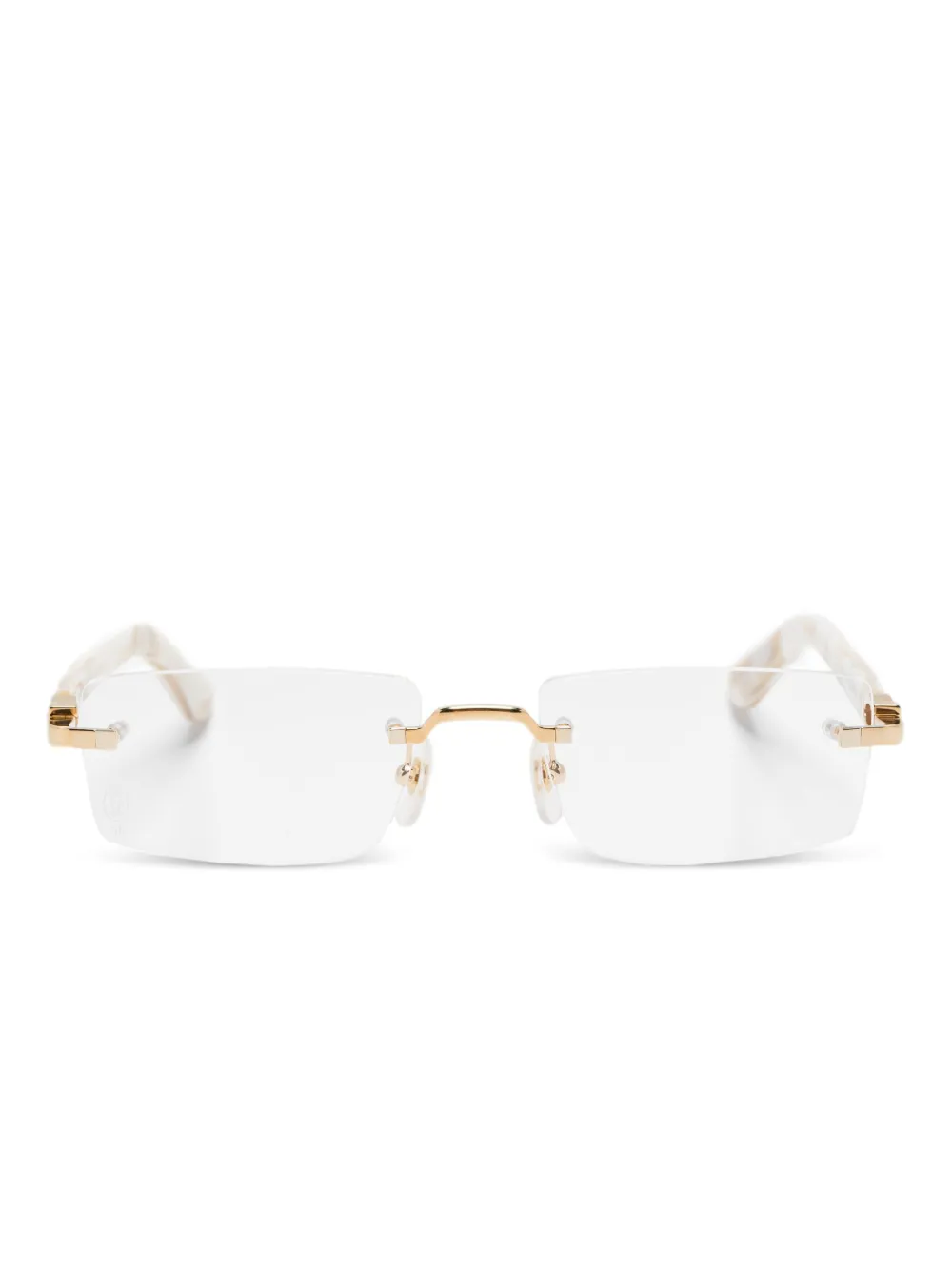 Cartier Eyewear lunettes de vue sans monture | or | Image 1